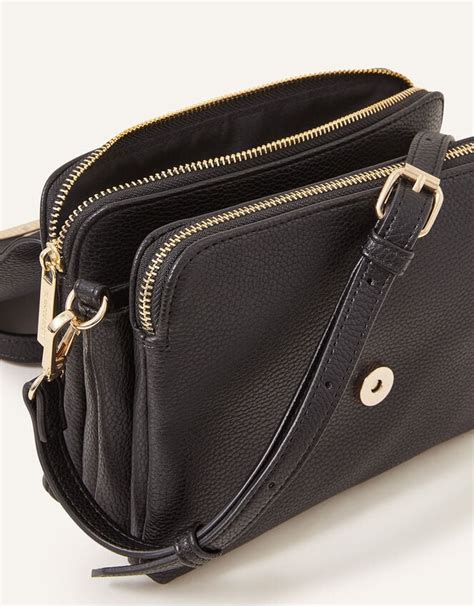 Double Zip Cross Body