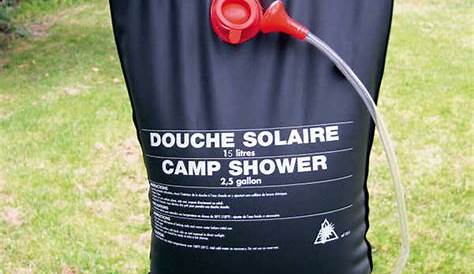 Douche Solaire Camping Intersport Linxor France Sac Pour Ou Autre Norme Ce