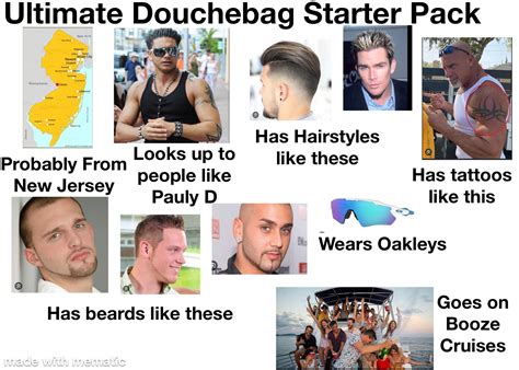 Douchebag Starter Kit