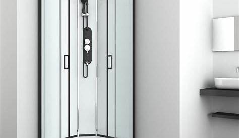 Douchecabine Zwart Profiel Megan Vierkant Draaideur 90x90x200 Antikalk Helder Glas Mat Tall Cabinet Storage Easy Cleaning Door Design