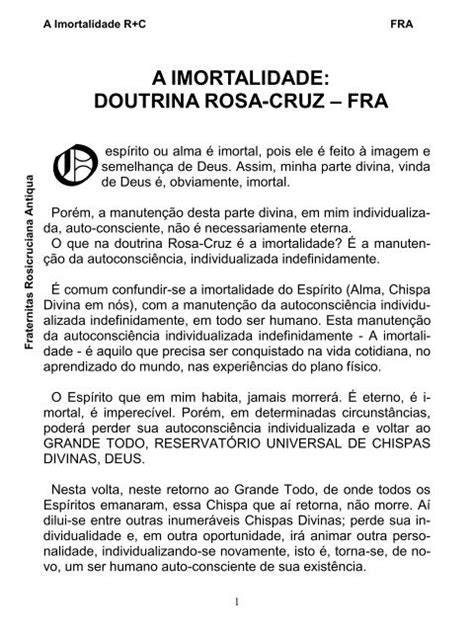 doutrina da rosa cruz