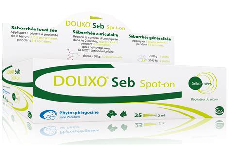 douxo seborrhea spot on for dogs