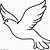 dove printable coloring page