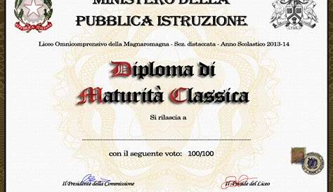Diploma di Laurea