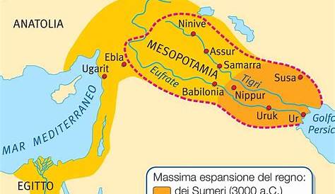 Cosa significa dove si trova Sumeri Babilonesi Assiri
