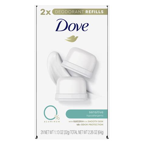 Dove Deodorant Stick Refill