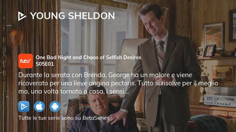 dove guardare young sheldon