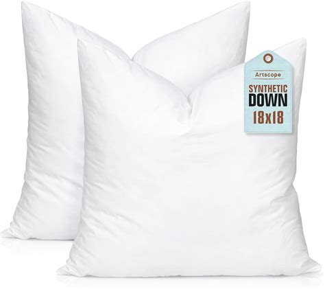 Down Alternative Pillow Inserts 18X18