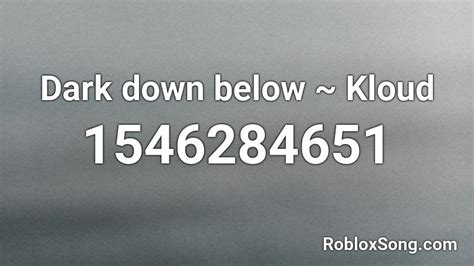 down below roblox id