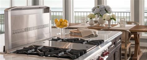 Downdraft Behind A Range