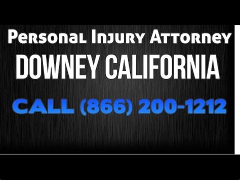 downey ca personal injury lawyer