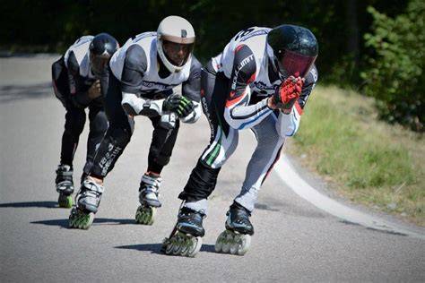 Inline Skating Downhill Uphill Sprints Narrated by Bill Stoppard YouTube