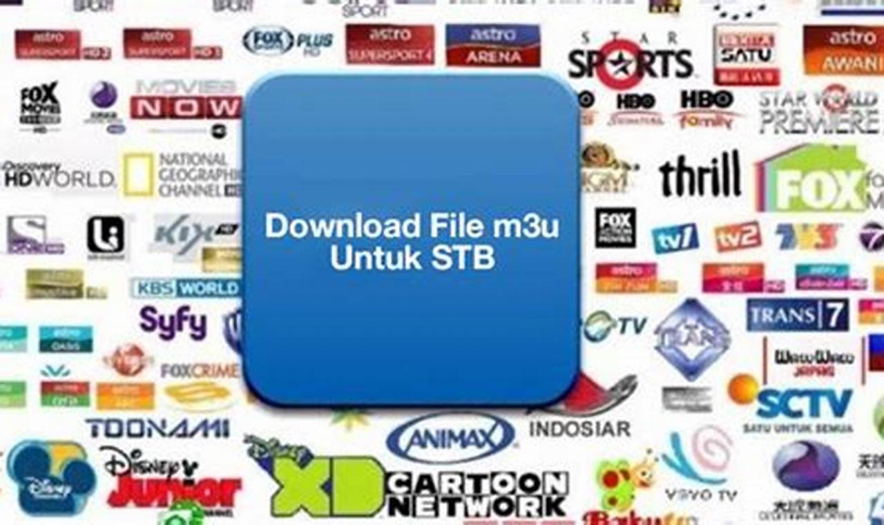 Download File M3U untuk STB 2022