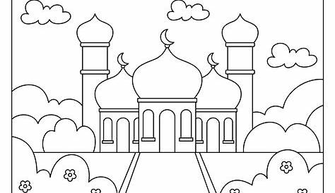Contoh Gambar Masjid Yang Mudah Di Gambar – cabai