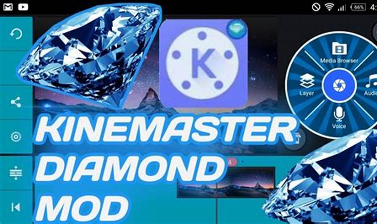download kinemaster diamond mod apk free version 2019 for pc