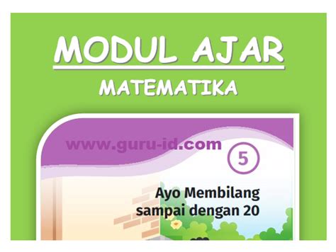 download modul ajar matematika sd