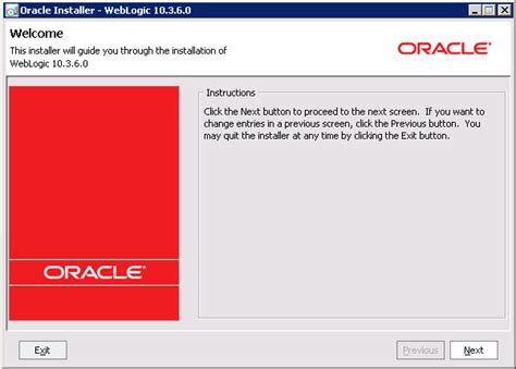 Install Oracle WebLogic Server