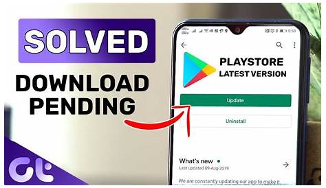 How to Solve Download Pending Error in Play Store Some