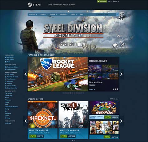 Steam for PC Windows XP/7/8/8.1/10 Free Download Play Store Tips