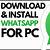 download whatsapp for pc windows 10 64 bit new version