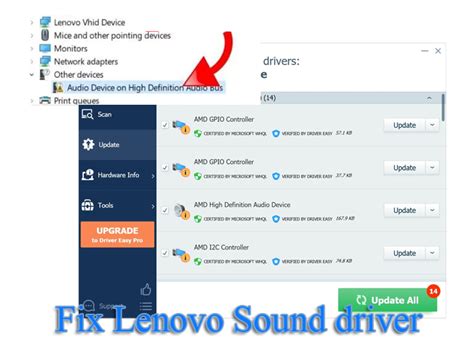 download audio driver for lenovo laptop