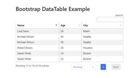 download datatables bootstrap 5