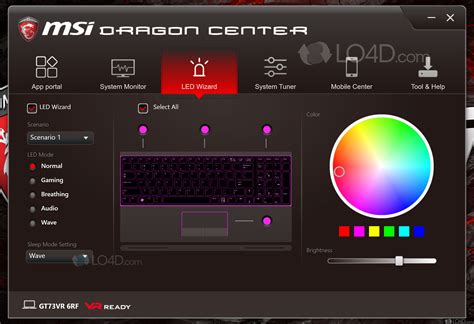 download dragon center msi