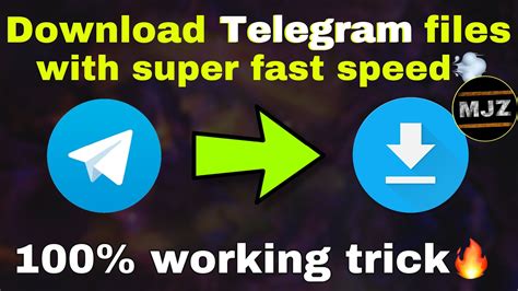 download fast from telegram