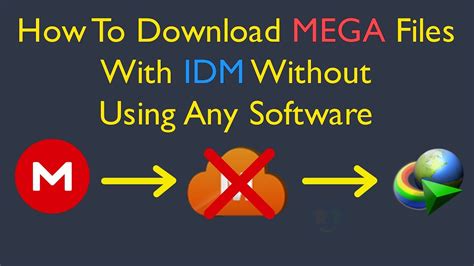 download file mega with idm