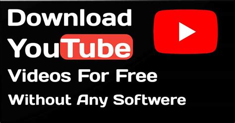 download from youtube without software
