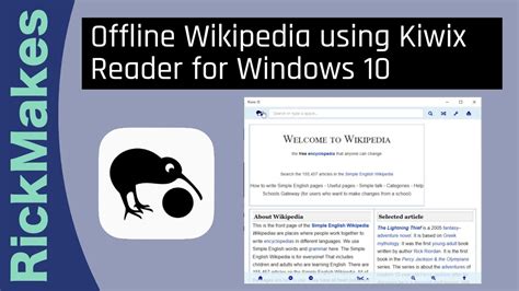 download kiwix wikipedia offline
