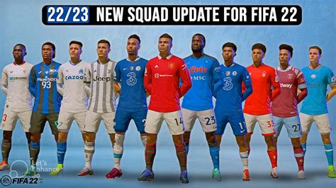 download latest squads fifa 22