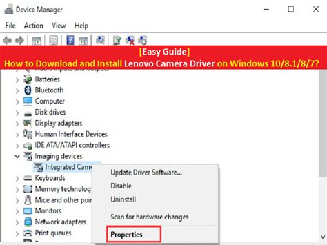 download lenovo camera drivers for windows 10