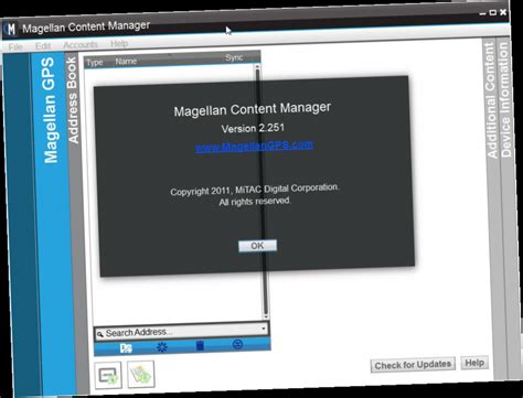 download magellan gps content manager for pc