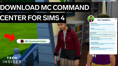 download mc command center sims 4