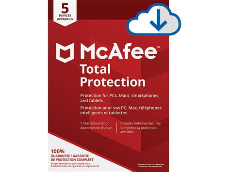 download mcafee total protection 5 device