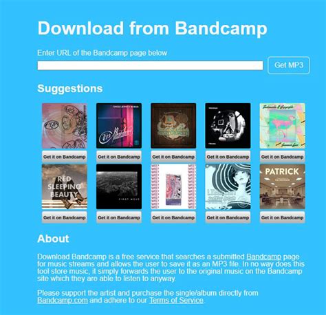 download music from bandcamp free