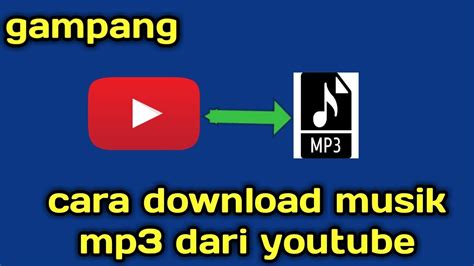 download musik dari youtube