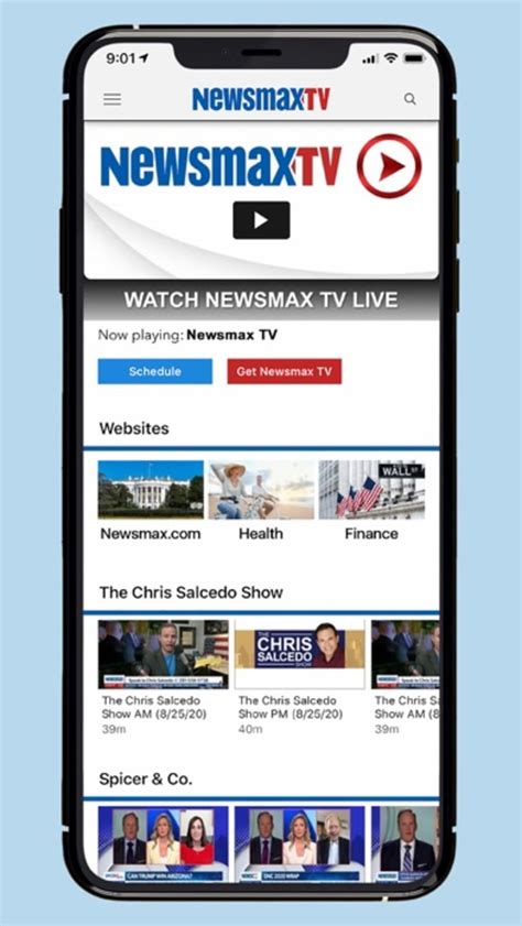 download newsmax tv app for ipad