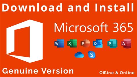 download office 365 apps offline installer