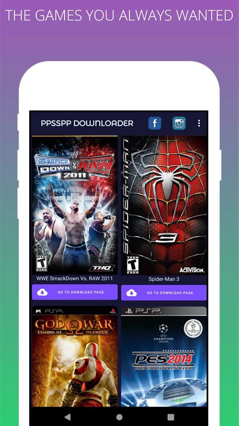 download ppsspp games iso file for android