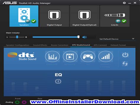download realtek audio console asus