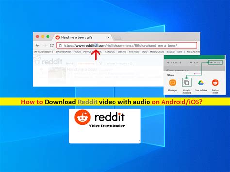 download reddit videos with audio android