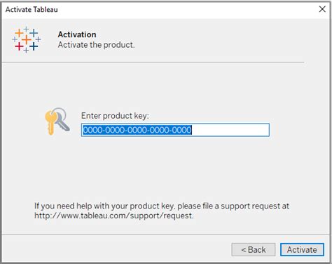 download tableau with license key