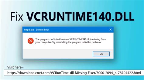 download vcruntime140.dll sts tutorial