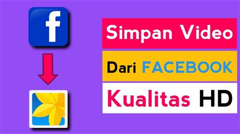 Cara Download Video di FB (Facebook) Via HP Android