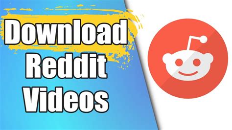 download videos on reddit