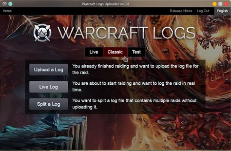 download warcraft logs uploader