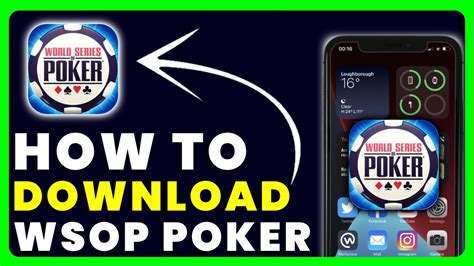 download wsop poker app