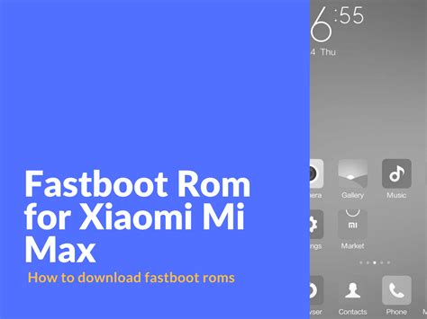 download xiaomi fastboot rom